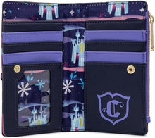Load image into Gallery viewer, Disney Mini Backpack Wallet Set Cinderella Castle Series Loungefly