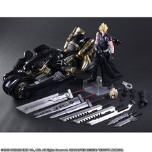 Load image into Gallery viewer, Final Fantasy VII Figure Cloud Strife and Fenrir Play Arts Kai