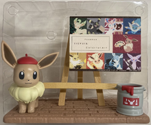 Load image into Gallery viewer, Pokemon Figure Eevee & Colorful Art Mirror Kuji Prize C Bandai