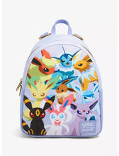 Load image into Gallery viewer, Pokemon Mini Backpack Eevee Evolutions Purple Loungefly