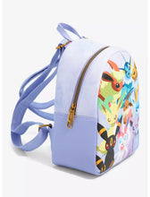 Load image into Gallery viewer, Pokemon Mini Backpack Eevee Evolutions Purple Loungefly