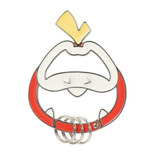 Load image into Gallery viewer, Pokemon Carabiner Fuecoco Face Pokemon Center