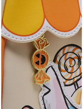 Load image into Gallery viewer, Disney Mini Backpack Lilo and Stitch Halloween Candy Corn Sunday Loungefly