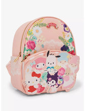 Load image into Gallery viewer, Hello Kitty & Friends Floral Mini Backpack Sanrio
