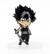 Load image into Gallery viewer, Yu Yu Hakuso Enamel Pin Hiei Nendoroid Goodsmile