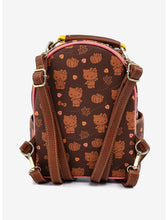 Load image into Gallery viewer, Sanrio Mini Backpack, Crossbody, & Wallet Set Hello Kitty Pumpkin Spice Loungefly