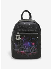 Load image into Gallery viewer, Harry Potter Mini Backpack Wallet Set Hogwarts Is My Home Constellation Bioworld