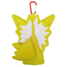 Load image into Gallery viewer, Pokemon Zipper Pouch Jolteon Petafuwa San-ei Boeki