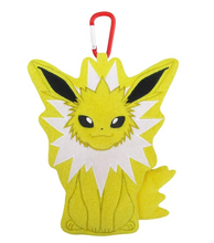 Load image into Gallery viewer, Pokemon Zipper Pouch Jolteon Petafuwa San-ei Boeki