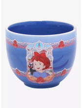 Load image into Gallery viewer, Studio Ghibli Ramen Bowl with Chopsticks Kiki's Delivery Service Kiki & Jiji Portrait Our Universe