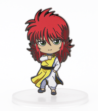 Load image into Gallery viewer, Yu Yu Hakuso Enamel Pin Kurama Nendoroid Goodsmile
