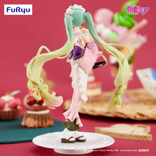 Load image into Gallery viewer, Piapro Figure Hatsune Miku Sweet Sweets Ichi Matcha Parfait Sakura Ver. Exceed Creative FuRyu