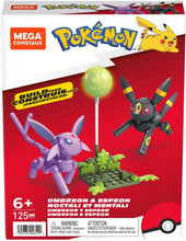 Load image into Gallery viewer, Pokemon Building Set Espeon & Umbreon Mega Construx Mattel