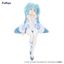 Load image into Gallery viewer, Piapro Figure Hatsune Miku Noodle Stopper Flower Fairy Nemophila Ver. FuRyu