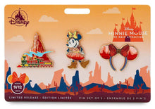 Load image into Gallery viewer, Disney Park Minnie Mouse Main Attraction Pins - Set of 3
