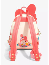 Load image into Gallery viewer, Sanrio Mini Backpack My Melody Figural Floral Loungefly