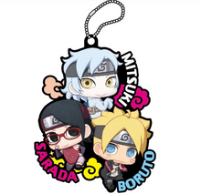 Load image into Gallery viewer, Naruto Rubber Keychains Boruto: Naruto the Movie Blind Box Mega House