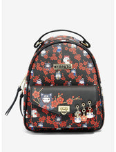 Load image into Gallery viewer, Naruto Mini Backpack Wallet Set Nyaruto Floral Mad Engine