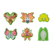 Load image into Gallery viewer, Pokemon Push Pin Set of 6 BUG OUT! Pokemon Center
