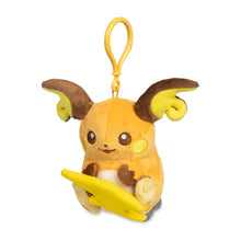 Load image into Gallery viewer, Pokemon Plush Keychain Raichu & Alolan Raichu Parallel Pairs Two-Plush Key Chain - Pokemon Center US