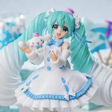 Load image into Gallery viewer, Luminasta Prize Figure Hatsune Miku x Cinnamoroll White Dress Ver. Sanrio Collaboration SEGA