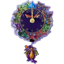 Load image into Gallery viewer, Dragon Quest AM Wall Clock Gathering of Successive Demon Lords Taito
