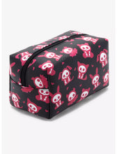 Load image into Gallery viewer, Skelanimals Zipper Pouch Black and Pink AOP