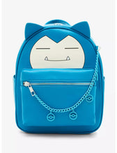 Load image into Gallery viewer, Pokemon Mini Backpack Snorlax Chain Bioworld