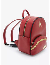 Load image into Gallery viewer, Star Trek Mini Backpack Red Uniform Bioworld