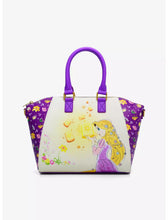Load image into Gallery viewer, Disney Satchel Bag Tangled Lanterns Loungefly