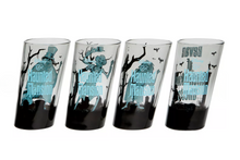 Load image into Gallery viewer, Disney The Haunted Mansion Pint Glasses 4 Pack
