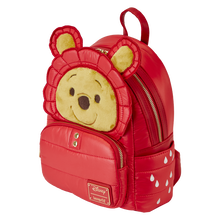 Load image into Gallery viewer, Disney Mini Backpack Winnie the Pooh Rainy Day Puffer Jacket Cosplay Loungefly
