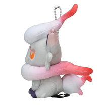 Load image into Gallery viewer, Pokemon Plush Keychain Hisuian Zorua Yona Yona Ghost GITD Pokemon Center