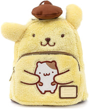 Load image into Gallery viewer, Loungefly Sanrio Pompompurin Plush Mini Backpack