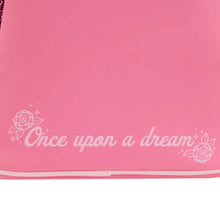 Load image into Gallery viewer, Disney Mini Backpack Wallet Set Aurora Sequin Loungefly