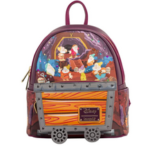 Load image into Gallery viewer, Disney Mini Backpack Seven Dwarfs Gem Mine Cart Loungefly