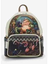 Load image into Gallery viewer, Star Wars Mini Backpack Jabba's Place Scene Loungefly
