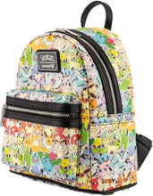 Load image into Gallery viewer, Pokemon Mini Backpack Card Holder Set Kanto AOP Loungefly
