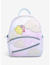 Load image into Gallery viewer, Kirby Mini Backpack Kirby Shooting Star Cloud Bioworld