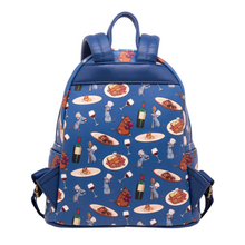 Load image into Gallery viewer, Disney Pixar Mini Backpack Ratatouille Remy and Emile AOP Loungefly