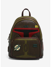 Load image into Gallery viewer, Star Wars Mini Backpack Boba Fett Loungefly