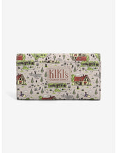Load image into Gallery viewer, Studio Ghibli Mini Backpack Wallet Set Kiki’s Delivery Service Map Loungefly