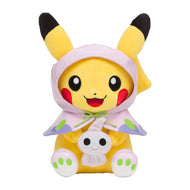Pokemon Plush Pikachu Goomy Raincoat Psyduck Weather