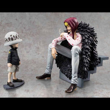 Load image into Gallery viewer, One Piece Figure Corazon &amp; Law Portrait Of Pirates Limited Edition MegaHouse 4535123834684
