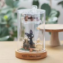 Load image into Gallery viewer, Kiki's Delivery Service Music Box Jiji Ayatsuri Orgel Marionette Style Sekiguchi
