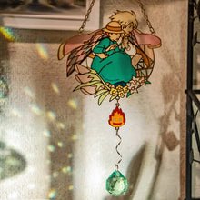 Load image into Gallery viewer, Howl's Moving Castle Sun Catcher Path of the Wind Series Benelic Studio Ghibli
