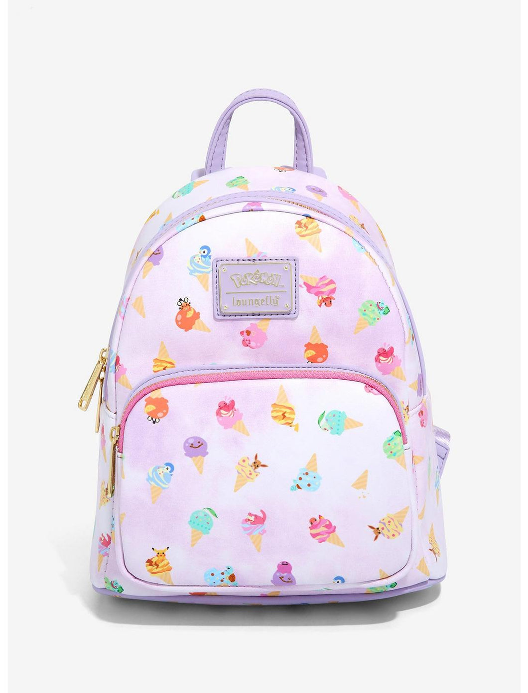 Pokemon Mini Backpack Pokemon Ice Cream Acid Wash Loungefly