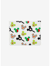 Load image into Gallery viewer, Disney Fanny Pack &amp; Card Holder Set Mickey Mouse Food AOP Loungefly
