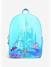 Load image into Gallery viewer, Disney Mini Backpack The Little Mermaid Castle Loungefly
