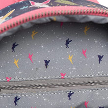 Load image into Gallery viewer, Disney Mini Backpack Tinkerbell AOP Pink Glow in the Dark Loungefly
